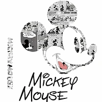 RoomMates Mickey Mouse Comic Peel & Stick Wall Graphic