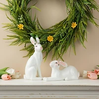 Glitzhome® Easter Bunny Table Décor Set