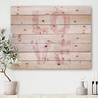 Designart - Pink Pastel Love