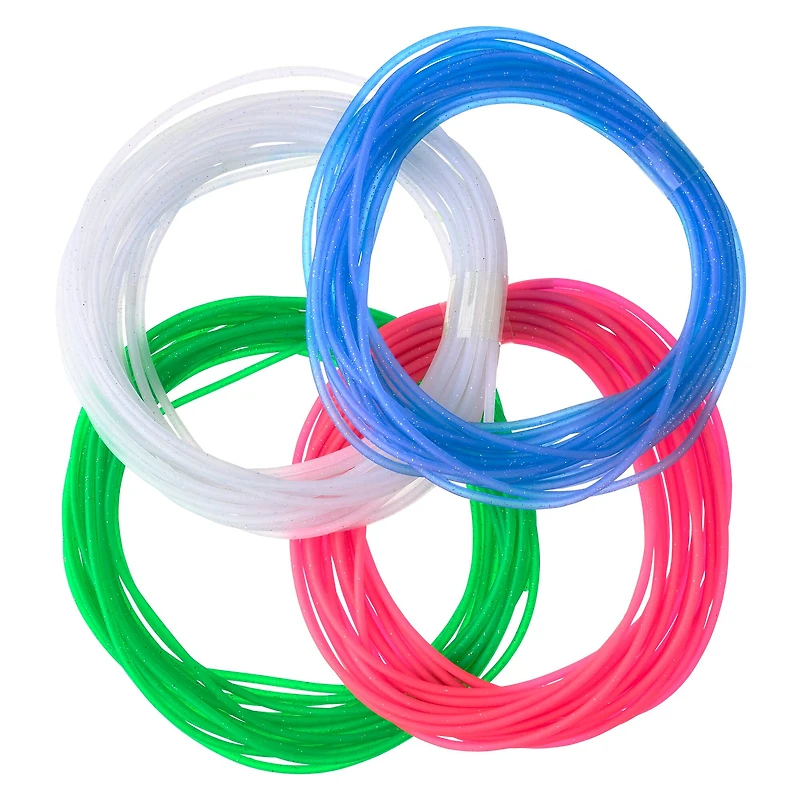 Glitter Pony Bead Lacing by Creatology™