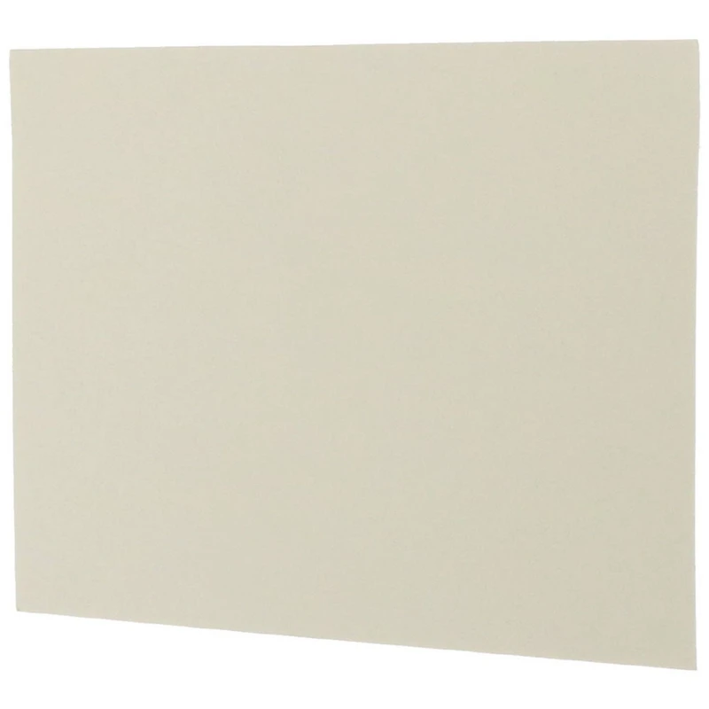 JAM Paper 3.5" x 4.875" Ivory Blank Flat Note Cards