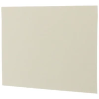 JAM Paper 3.5" x 4.875" Ivory Blank Flat Note Cards