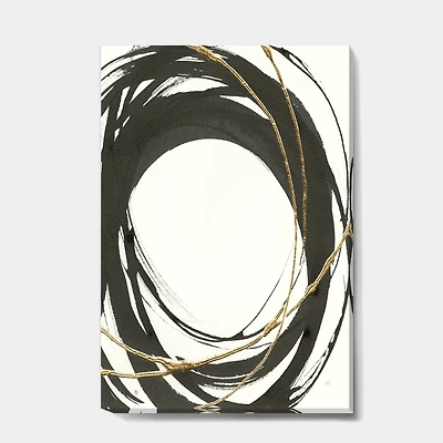 Designart - Gold Glamour Circle II