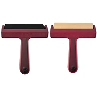 Speedball® Pop-In™ Rollers 4" Hard Rubber Carded Brayer