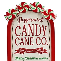 10.5" Candy Cane Co. Sign Tabletop Décor by Ashland®