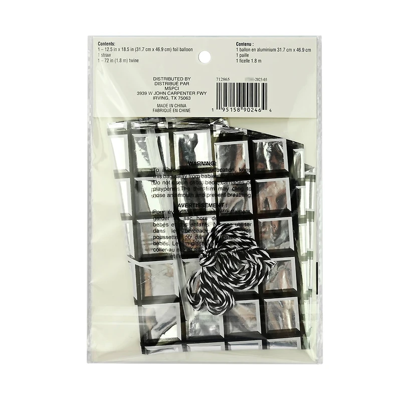 12.5" Disco Ball Foil Balloon by Celebrate It™