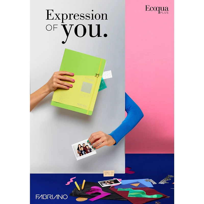 Fabriano® Ecoqua Plus Dotted A4 Hidden Spiral-Bound Notebook