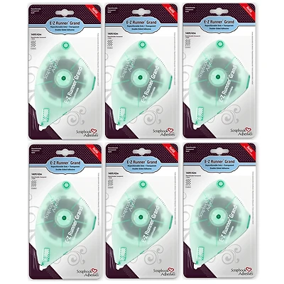 Scrapbook Adhesives by 3L® E-Z Runner® Grand Repositionable Dots Refills, 6ct.