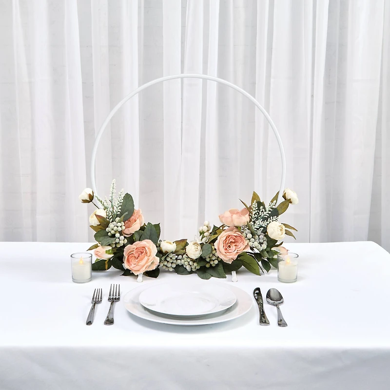 19.75" White Tabletop Hoop by Celebrate It™