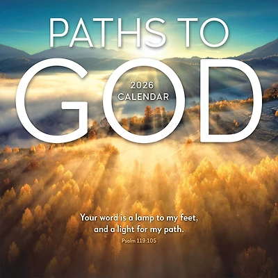 2026 Paths to God Wall Calendar