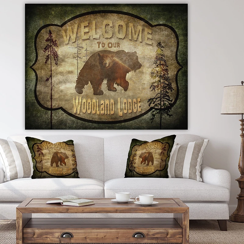 Designart - Welcome_Lodge Bear