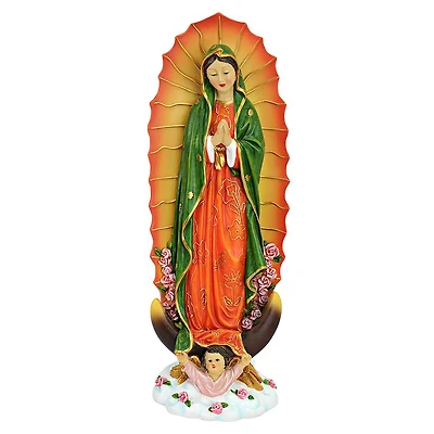Design Toscano 12" The Virgin of Guadalupe Religious Statue