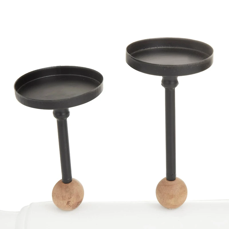 White Fir Modern Farmhouse Candelabra, 9" x 20" x 4"