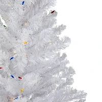 3ft. Pre-Lit Snow White Artificial Christmas Tree