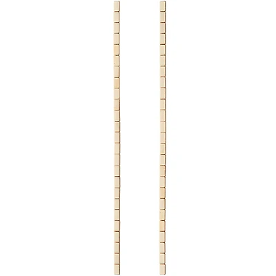 Gold Hematite Square Beads, 5mm by Bead Landing™