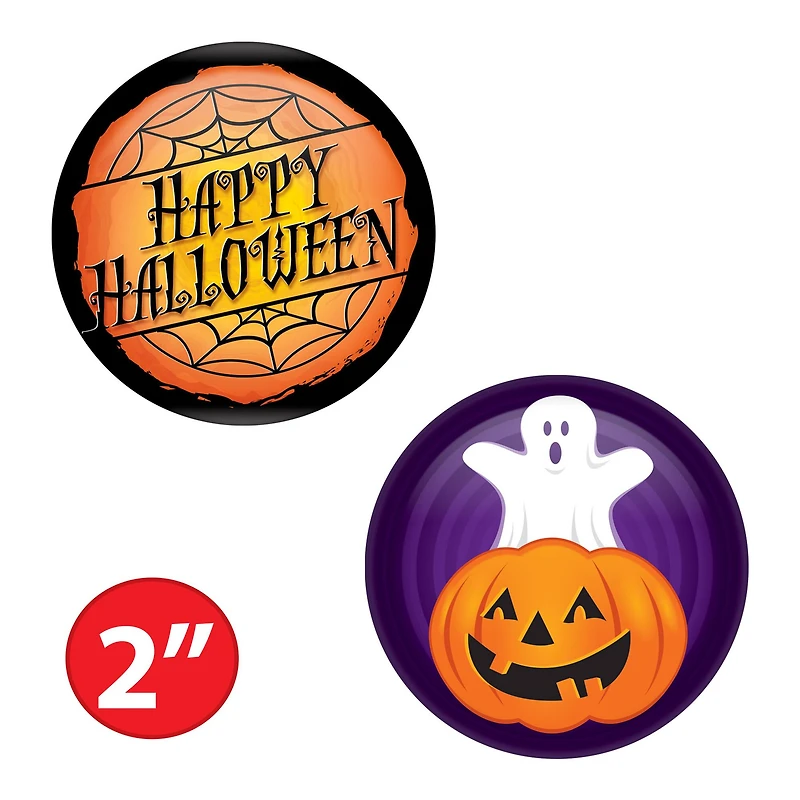 Beistle Halloween Buttons, 6ct.