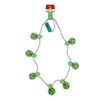 Christmas Wreath Light-Up Necklace by Creatology™