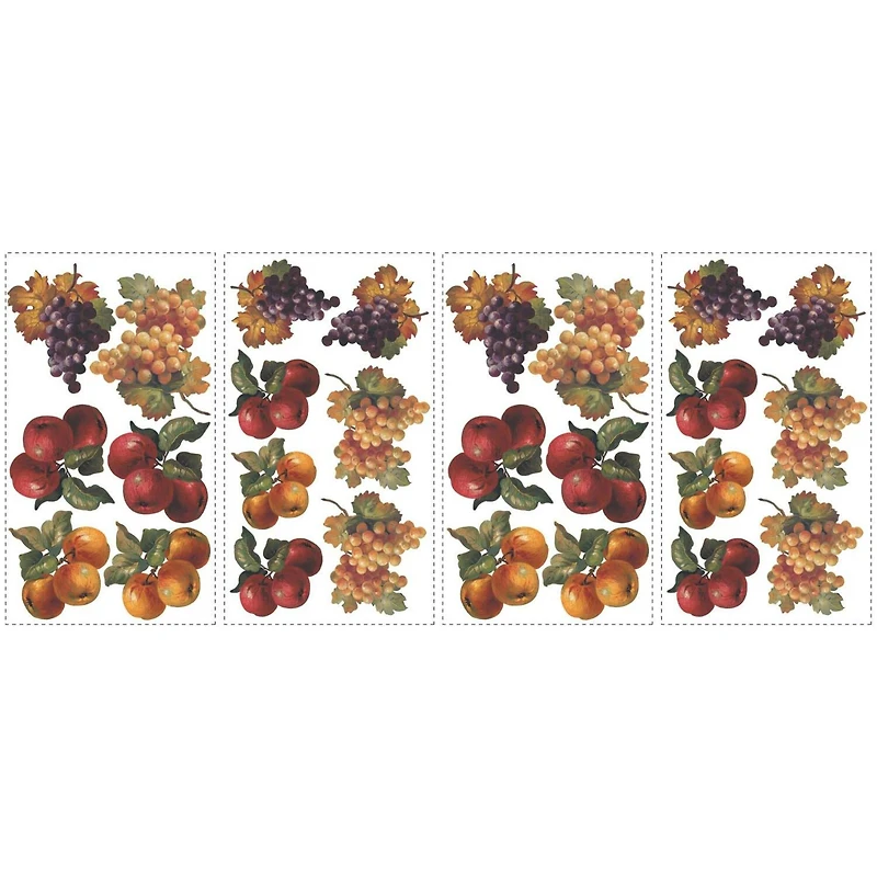 RoomMates Fruit Harvest Peel & Stick Wall Decals