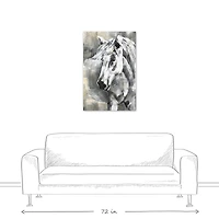 Homey Horse 24" x 36" Canvas Wall Art