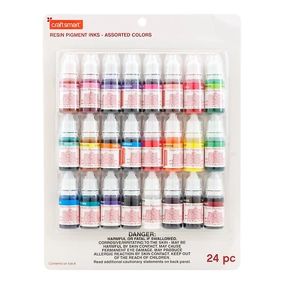 24 Color Resin Pigment Ink Set by Craft Smart®
