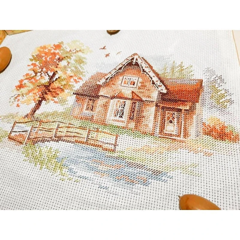 Alisa September House Cross Stitch Kit