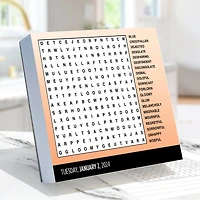 TF Publishing 2024 Word Search Puzzles Daily Desktop Calendar
