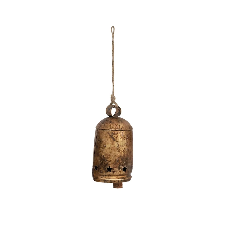 Hello Honey® 8.5" Distressed Bronze Bell