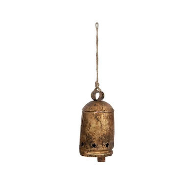 Hello Honey® 8.5" Distressed Bronze Bell
