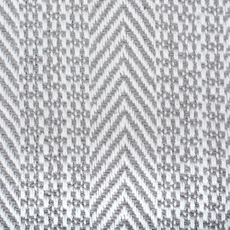 DII® Gray Herringbone Stripe Throw