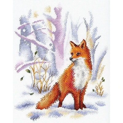 Mp Studia Winter Forest Mistress Cross Stitch Kit
