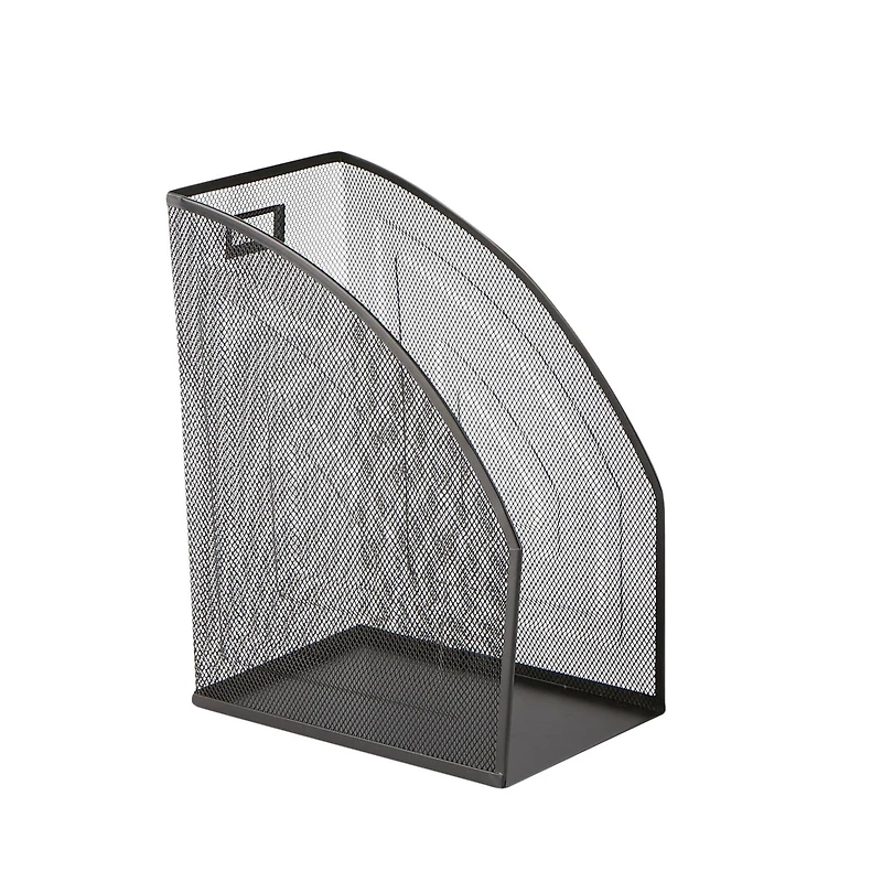 Mind Reader 2 Pack Black Jumbo Metal Mesh File Organizer