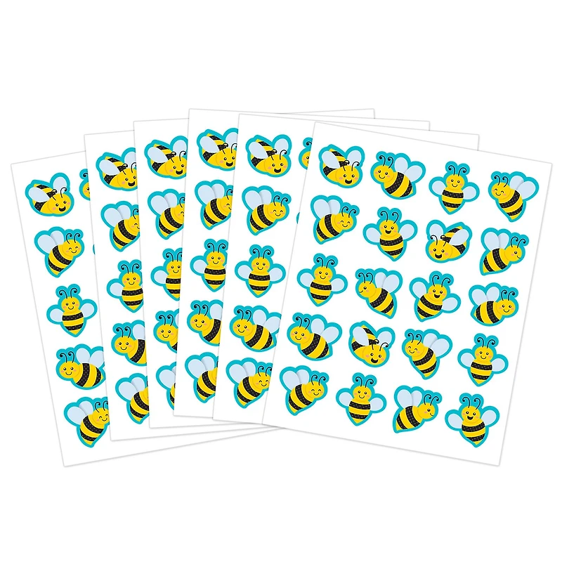 Teacher Created Resources® Buzzing Bees Stickers, 120 Per Pack, 12 Packs total of 1440