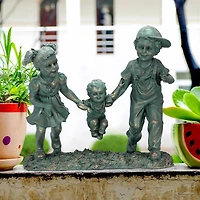 Design Toscano 12" Swing Time Children Garden Statue