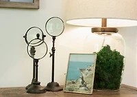 Hello Honey® Gold Brass & Glass 5" x 7" Photo Frame