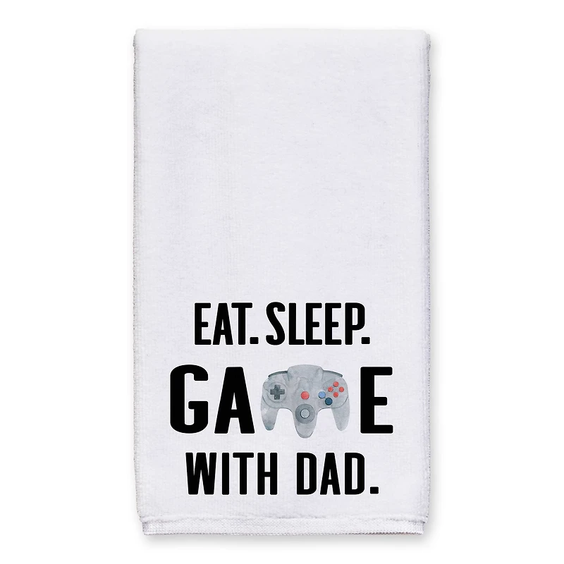 Game with Dad Tea Towel Set