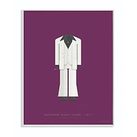 Stupell Industries Saturday Night Fever Fashion Design Wall Plaque