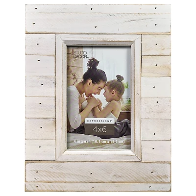 Expressions™ White Salvage Chic Frame by Studio Décor