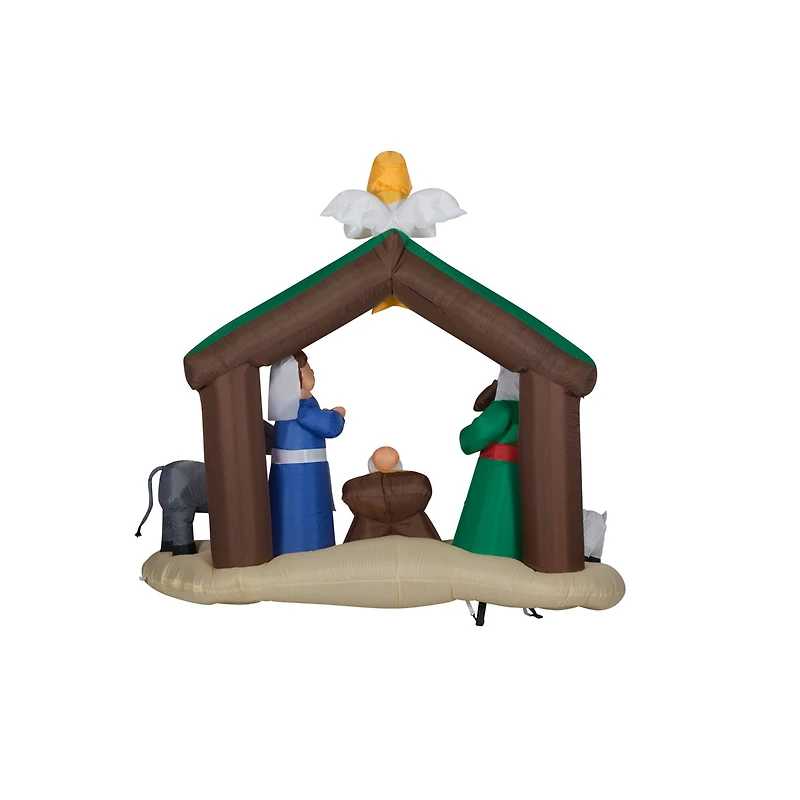 7ft. Airblown® Inflatable Nativity Scene