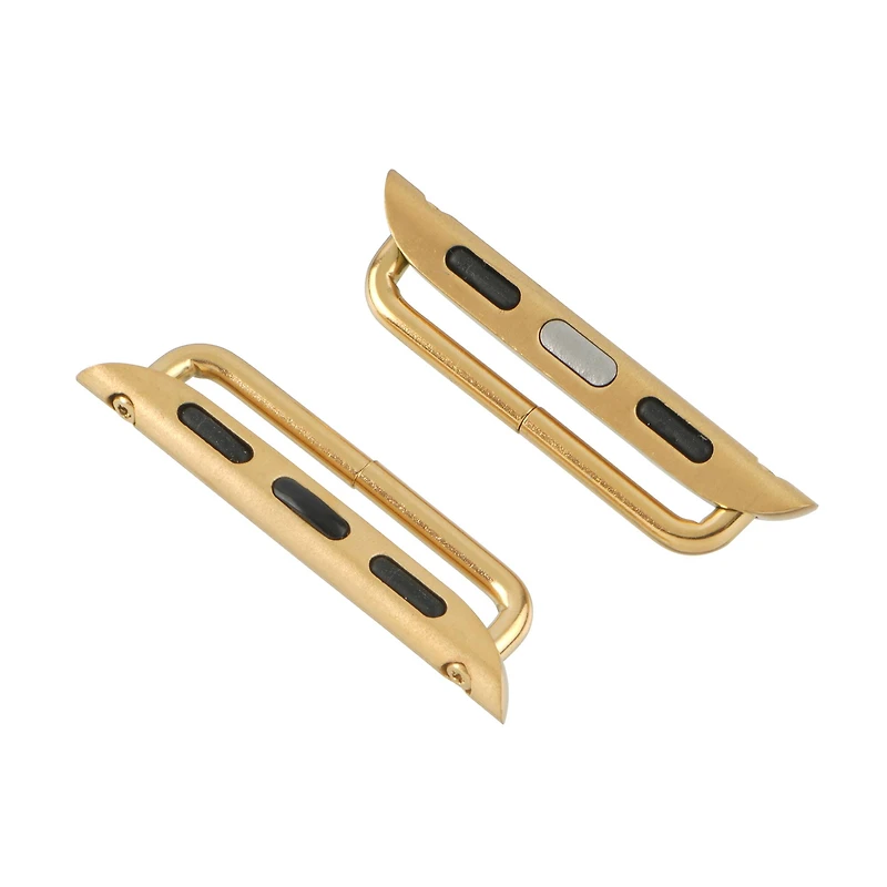 Gold Smart Watch Strap Connectors, 4ct. by Bead Landing™