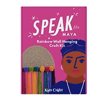 Kids Crafts Speak Like Maya Rainbow Wall Hanging Craft Kit