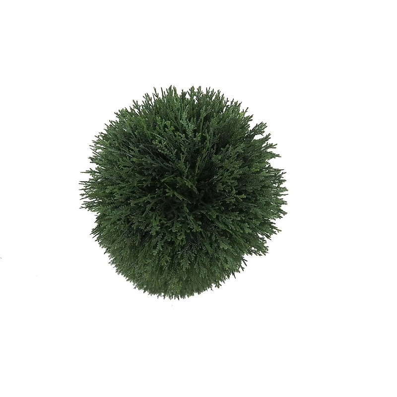 4ft. Potted Triple Ball Green Cedar Topiary