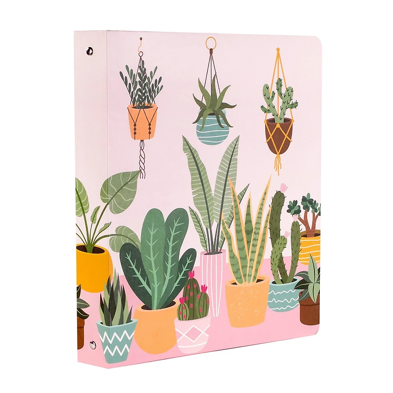 Succulents Three Ring Binder