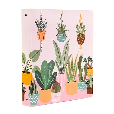 Succulents Three Ring Binder