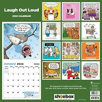 TF Publishing 2024 Laugh Out Loud Shoebox Wall Calendar