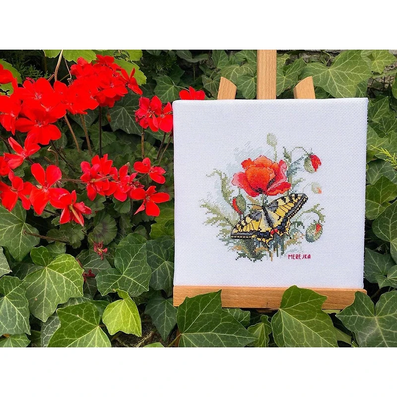 Merejka Summer Meadow Counted Cross Stitch Kit