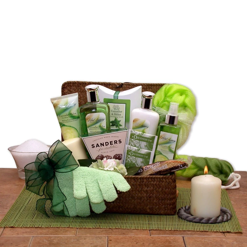 Serenity Spa Cucumber & Melon Gift Chest
