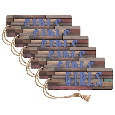 Home Sweet Classroom Magnetic Girls Pass, 6ct.