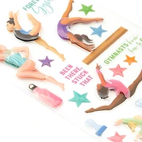 Gymnastics Dimensional Stickers by Recollections™