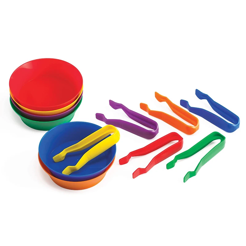Edx Education® Sorting Bowls and Tweezer Set