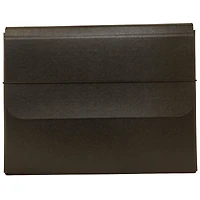 JAM Paper Strong Thick Portfolio Carrying Case with Elastic Band Closure